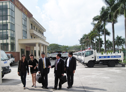 Đón tiếp Chủ tịch và Giám đốc Điều hành của Tập đoàn Furukawa Unic.